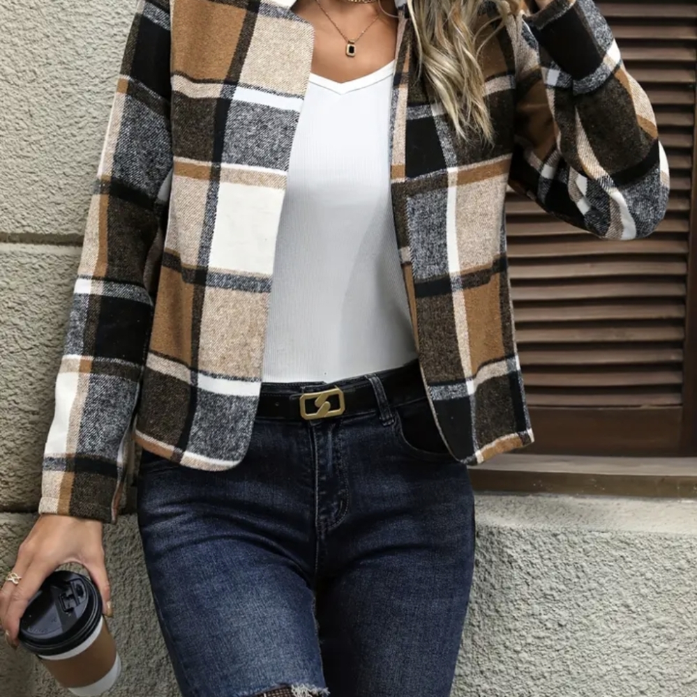 New Jacket Open Front